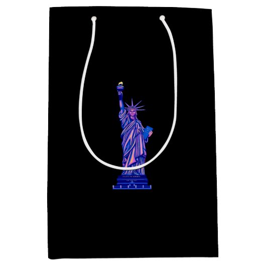 Vrijheidsbeeld-New York City-Landmark Medium Cadeauzakje (Voorkant)