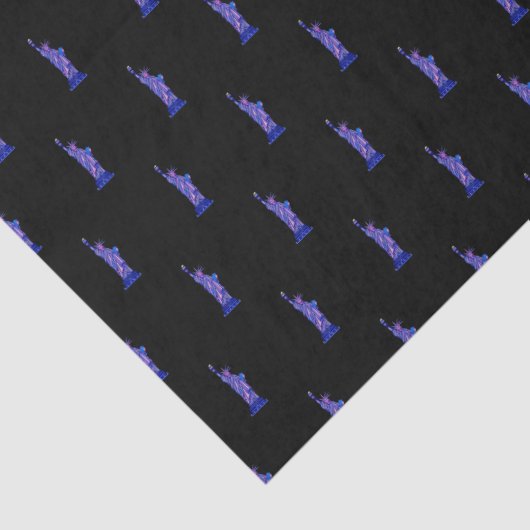 Vrijheidsbeeld-New York City-Landmark Tissuepapier (Detail)