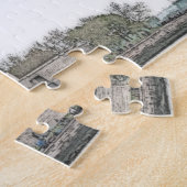 Vrijheidsbeeld - New York City Legpuzzel (Zijkant)