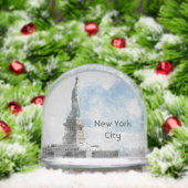 Vrijheidsbeeld New York City - Manhattan Sneeuwbol (Kerstmis)