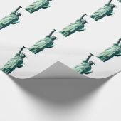 Vrijheidsbeeld New York City NYC Cadeaupapier (Hoek)