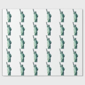 Vrijheidsbeeld New York City NYC Cadeaupapier (Vlak)