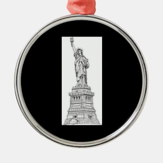 Vrijheidsbeeld New York City Ornament (Voorkant)