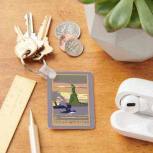 Vrijheidsbeeld, New York City, Reis naar het verle Sleutelhanger