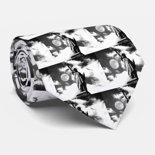 Vrijheidsbeeld New York City Stropdas (Opgerold)