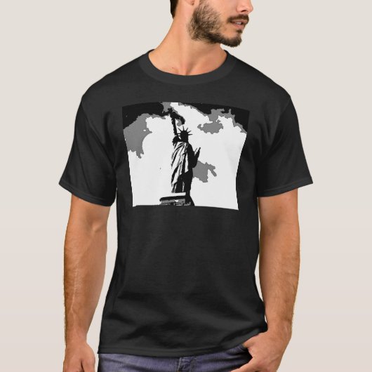 Vrijheidsbeeld New York City T-shirt (Voorkant)