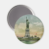 Vrijheidsbeeld, New York Harbour Magneet (Voorkant / Achterkant)