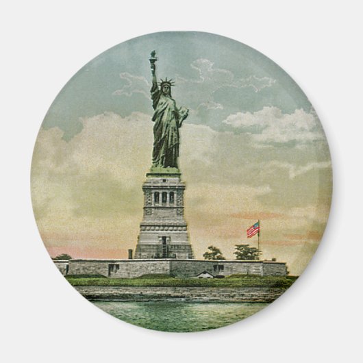 Vrijheidsbeeld, New York Harbour Magneet (Voorkant)