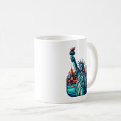 Vrijheidsbeeld New York Koffiemok (Voorkant rechts)