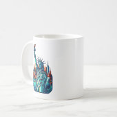 Vrijheidsbeeld New York Koffiemok (Voorkant links)