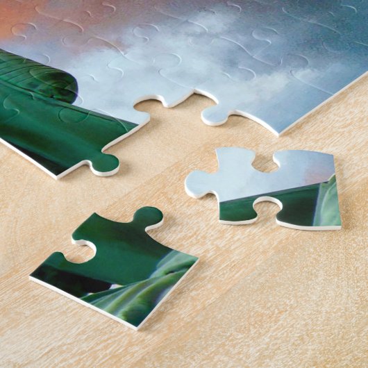 Vrijheidsbeeld New York. Legpuzzel (Zijkant)