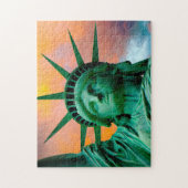 Vrijheidsbeeld New York. Legpuzzel (Verticaal)