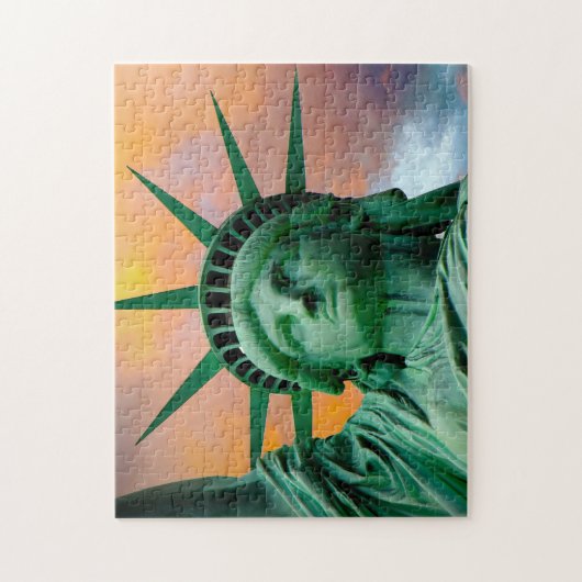 Vrijheidsbeeld New York. Legpuzzel (Verticaal)