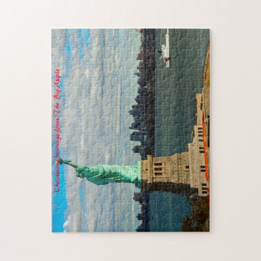 Vrijheidsbeeld New York. Legpuzzel (Verticaal)