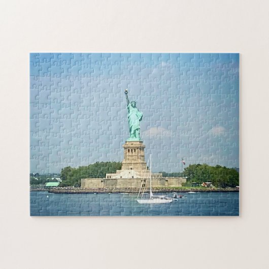 Vrijheidsbeeld, New York Legpuzzel (Horizontaal)