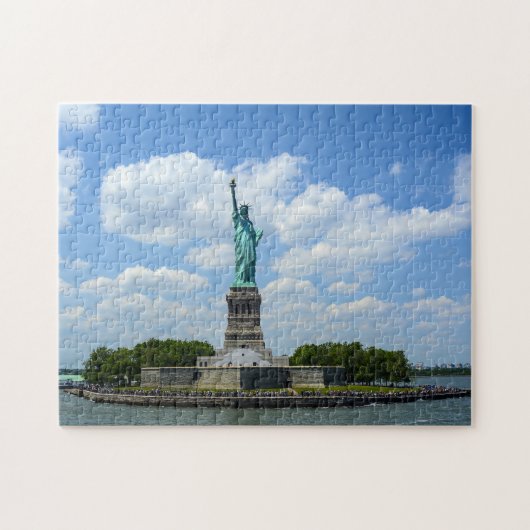 Vrijheidsbeeld New York. Legpuzzel (Horizontaal)