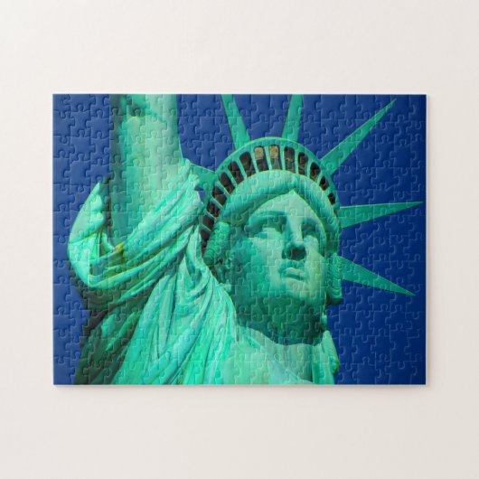 Vrijheidsbeeld New York. Legpuzzel (Horizontaal)