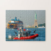 Vrijheidsbeeld New York. Legpuzzel (Horizontaal)