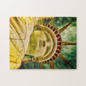 Vrijheidsbeeld New York. Legpuzzel (Horizontaal)