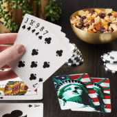 Vrijheidsbeeld, New York Pokerkaarten (Insitu)
