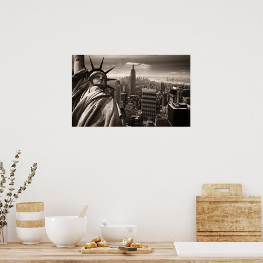 Vrijheidsbeeld, New York, poster (Keuken)