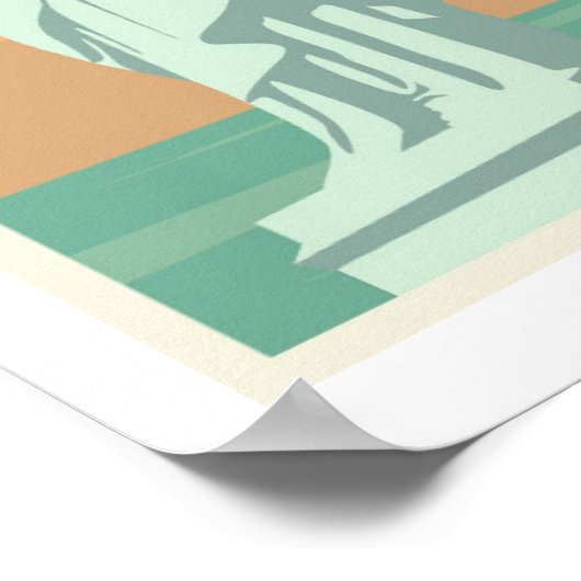 Vrijheidsbeeld, New York Poster (Hoek)