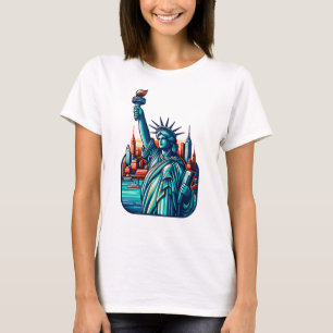 Vrijheidsbeeld New York T-shirt