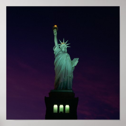 Vrijheidsbeeld, New York, Verenigde Staten 7 Poster (Voorkant)