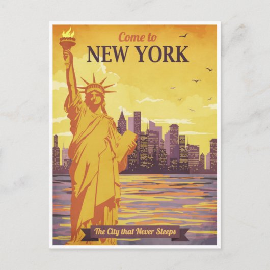  vrijheidsbeeld New York Verenigde Staten Briefkaart (Voorkant)