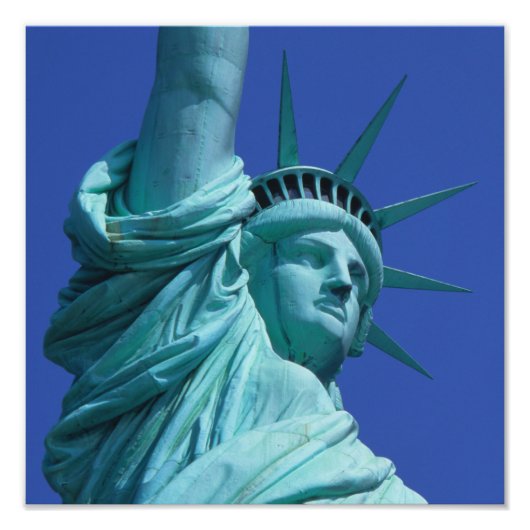 Vrijheidsbeeld, New York, VS 8 Foto Afdruk (Voorkant)