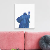 Vrijheidsbeeld, New York, VS RF) Canvas Afdruk (Insitu (Woonkamer))
