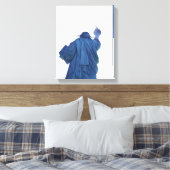 Vrijheidsbeeld, New York, VS RF) Canvas Afdruk (Insitu (Slaapkamer))
