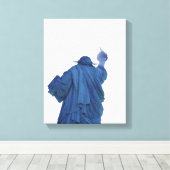 Vrijheidsbeeld, New York, VS RF) Canvas Afdruk (Insitu (Houten vloer))