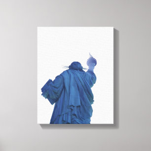 Vrijheidsbeeld, New York, VS RF) Canvas Afdruk
