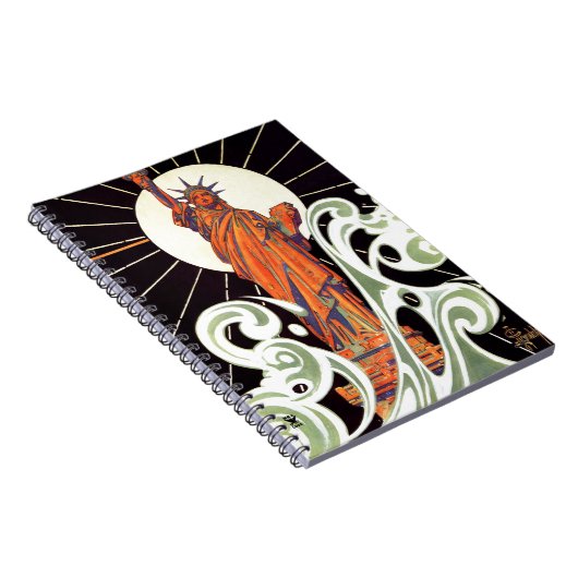 Vrijheidsbeeld Notitieboek (Rechterzijde)