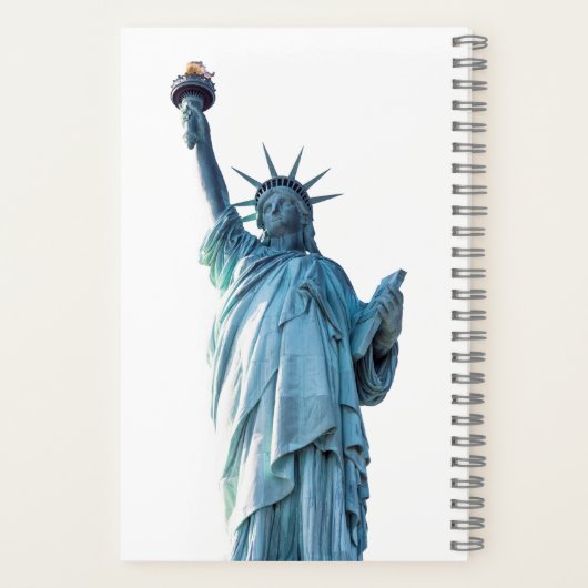 Vrijheidsbeeld Notitieboek (Achterkant)