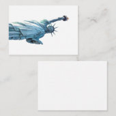 Vrijheidsbeeld Notitiekaartje (Voorkant / Achterkant)