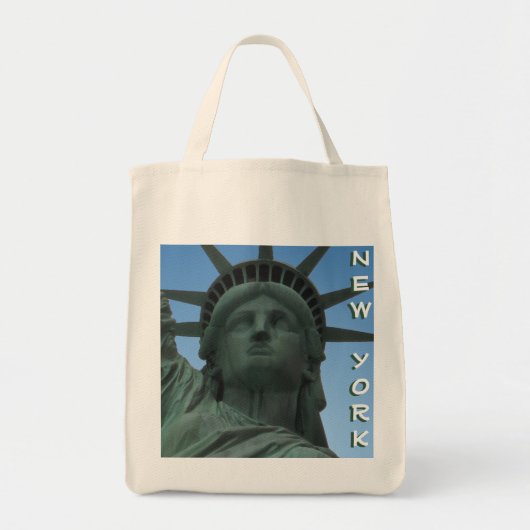 Vrijheidsbeeld NY Canvas tas New York Souvenirs (Voorkant)