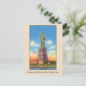  Vrijheidsbeeld NYC Briefkaart (Staand voorkant)