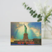 Vrijheidsbeeld NYC Briefkaart (Staand voorkant)