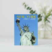 Vrijheidsbeeld, NYC Briefkaart (Staand voorkant)