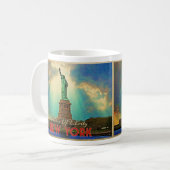 Vrijheidsbeeld NYC Koffiemok (Voorkant links)