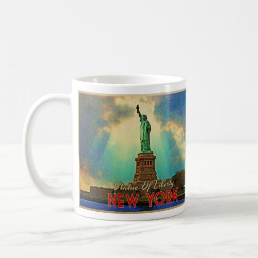 Vrijheidsbeeld NYC Koffiemok (Links)