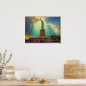 Vrijheidsbeeld NYC Poster (Keuken)