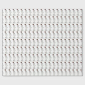 Vrijheidsbeeld NYC Valentijnsdag Rozen Liefde Cadeaupapier (Vlak)