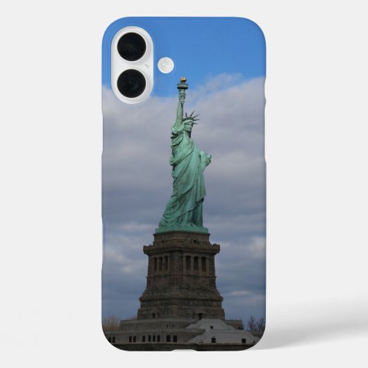 Vrijheidsbeeld NYC verlicht Case-Mate iPhone Case (Achterkant)