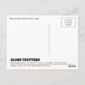 Vrijheidsbeeld, Odaiba, Tokio, Japan Briefkaart (Achterkant)