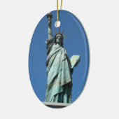 Vrijheidsbeeld, Odaiba, Tokio, Japan Keramisch Ornament (Links)