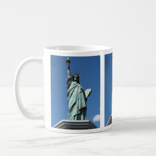 Vrijheidsbeeld, Odaiba, Tokio, Japan Koffiemok (Links)