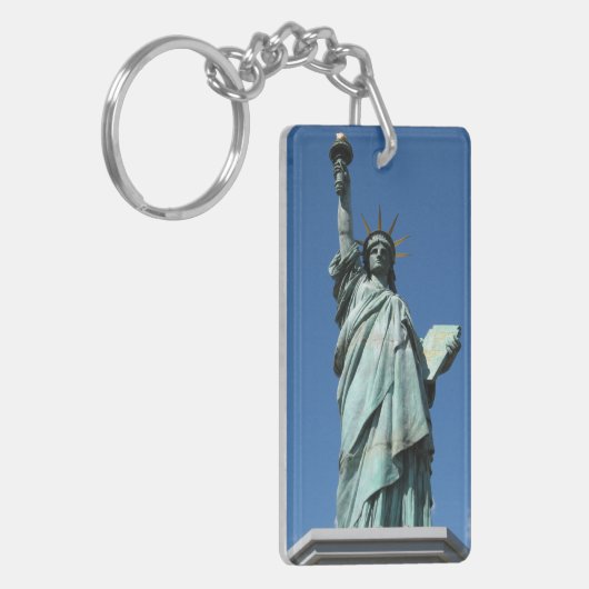 Vrijheidsbeeld, Odaiba, Tokio, Japan Sleutelhanger (Voorkant Links)